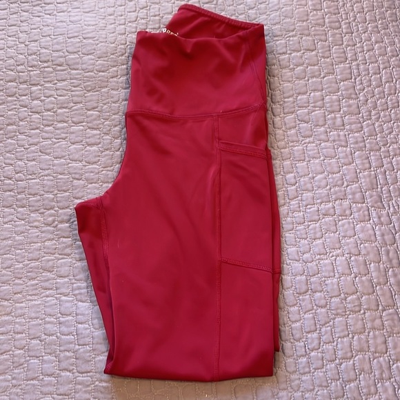 FIVE Pairs of Women's Small Leggings - Patterns along with Blue, Magents - Picture 3 of 6